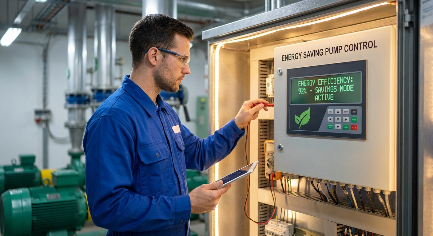 لوحات توفير الطاقة للمضخات - كفاءة الطاقة