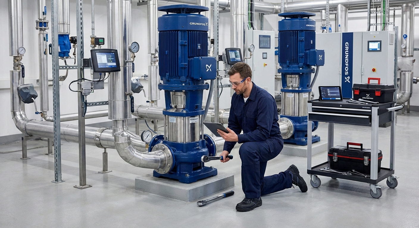 صيانة مضخات جراندفوس