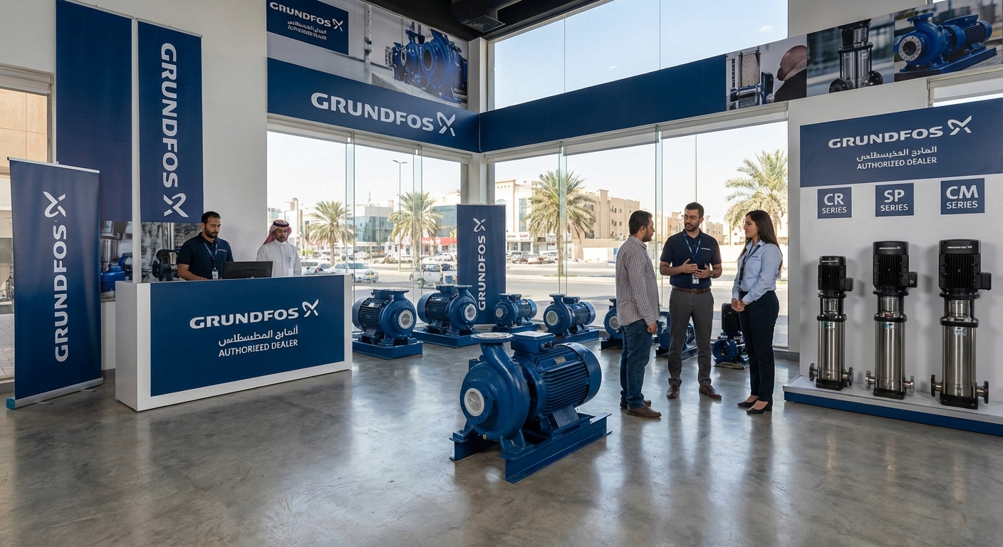 وكيل مضخات Grundfos الرياض
