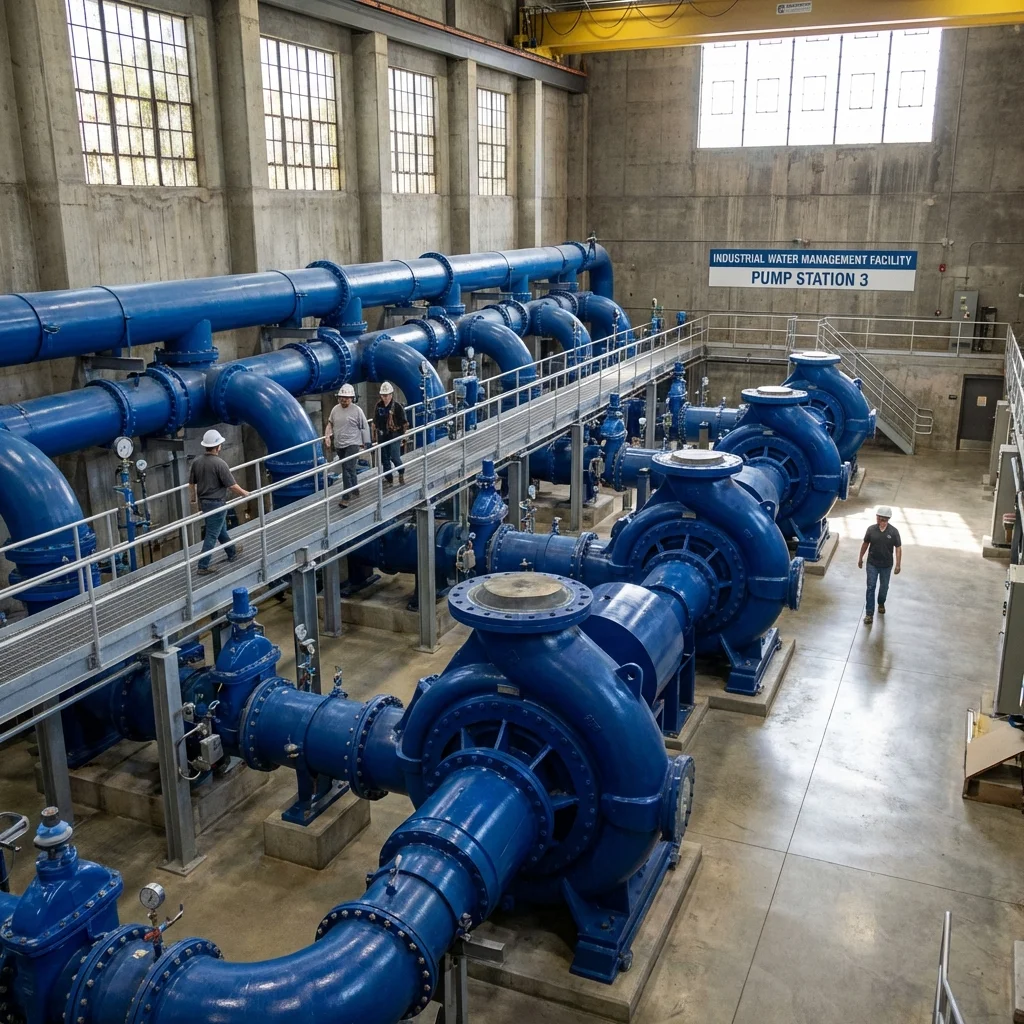 المضخات الصناعية - حلول المصانع والمشاريع الكبرى