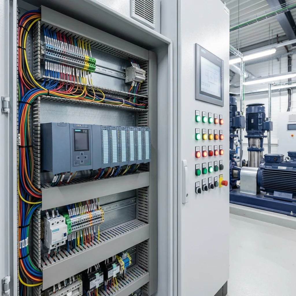 لوحات PLC - التحكم المبرمج للمضخات