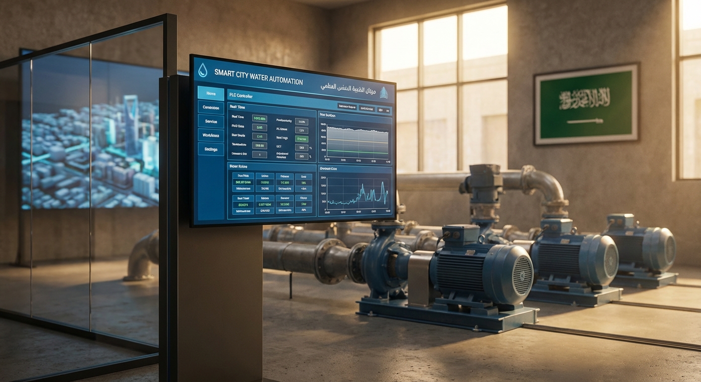 أتمتة المضخات بالرياض - حلول ذكية