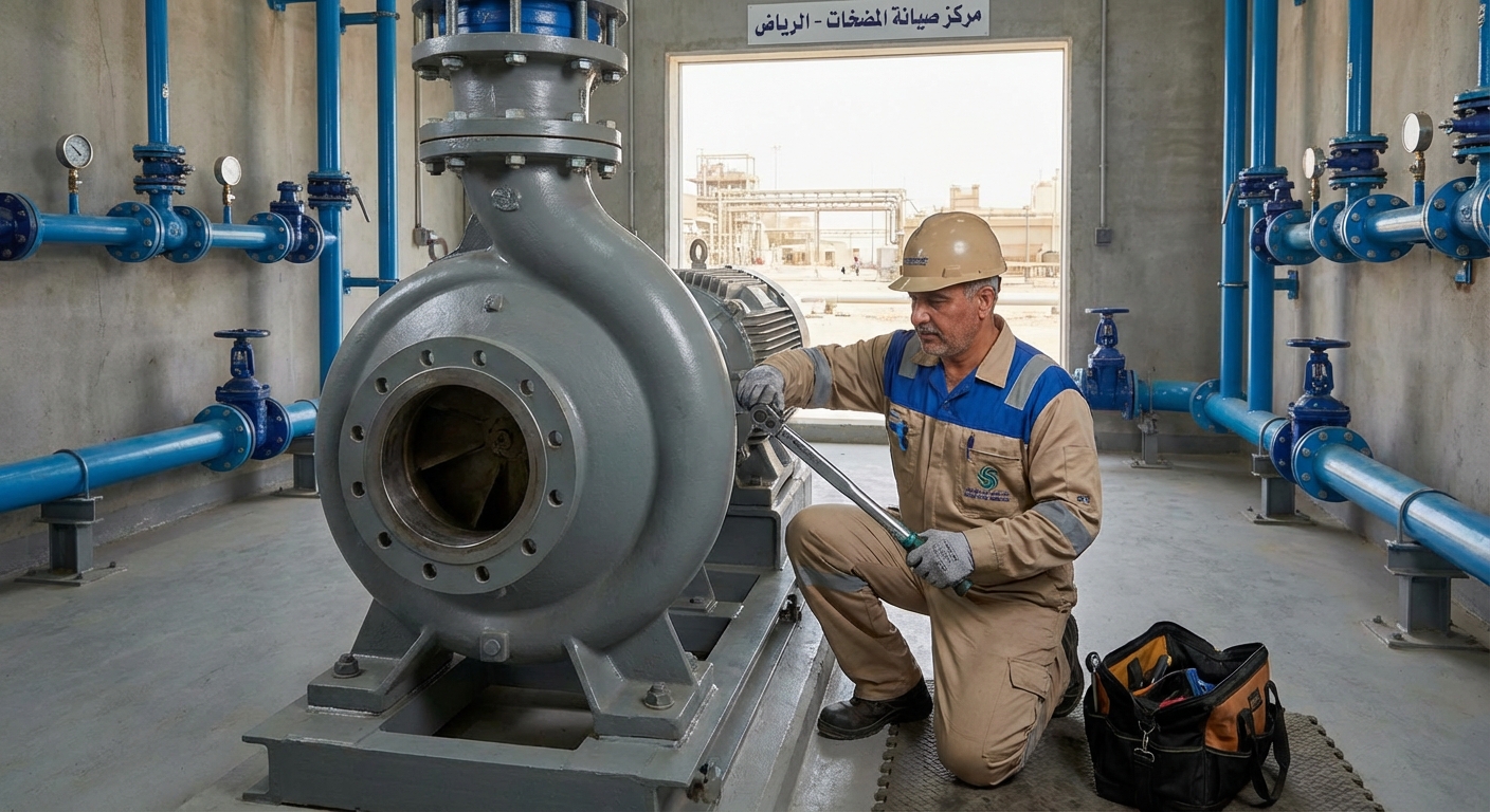 صيانة مضخات الرياض - خدمة 24/7