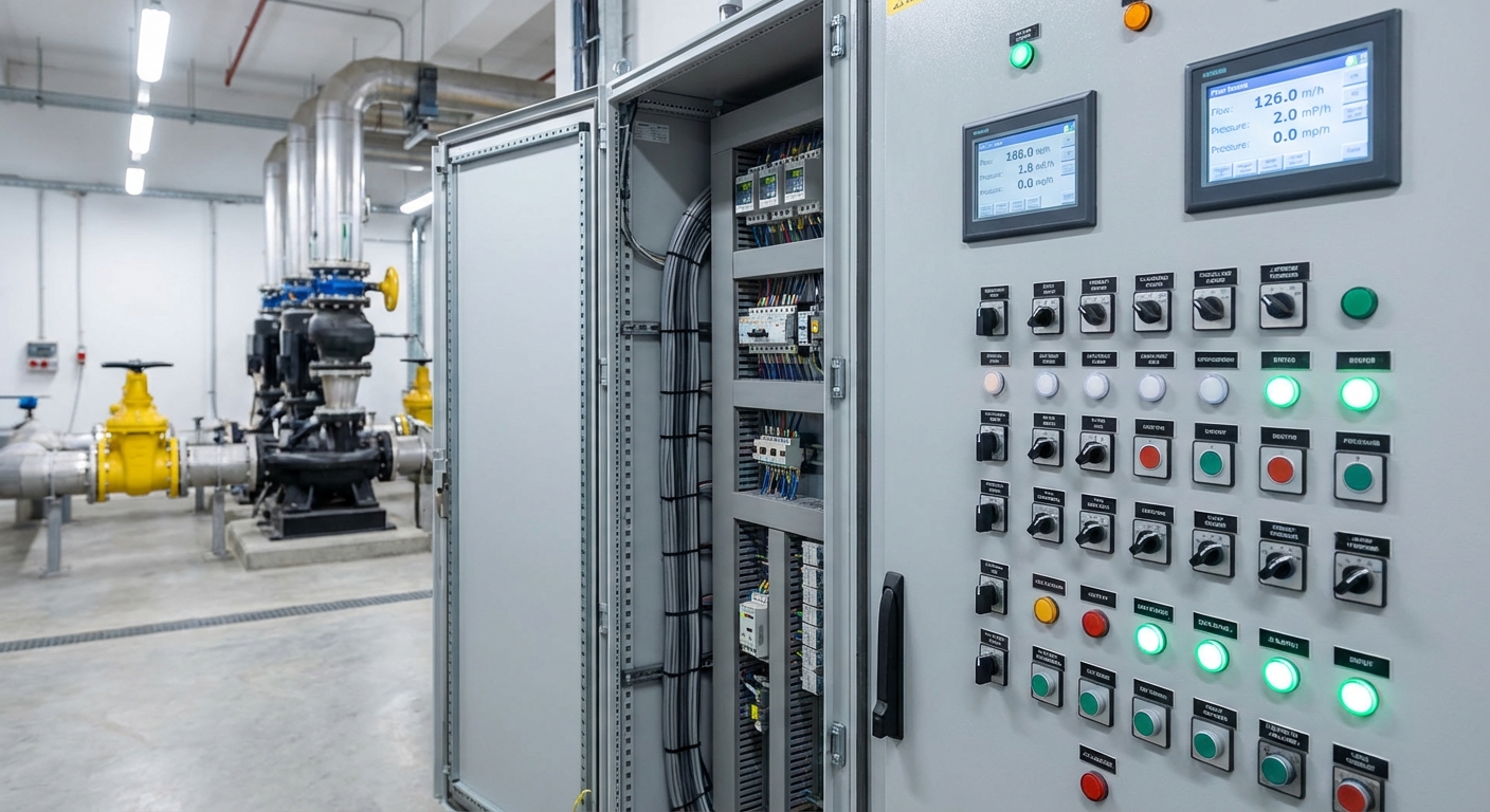 لوحات تشغيل مضخات - يدوي وأوتو