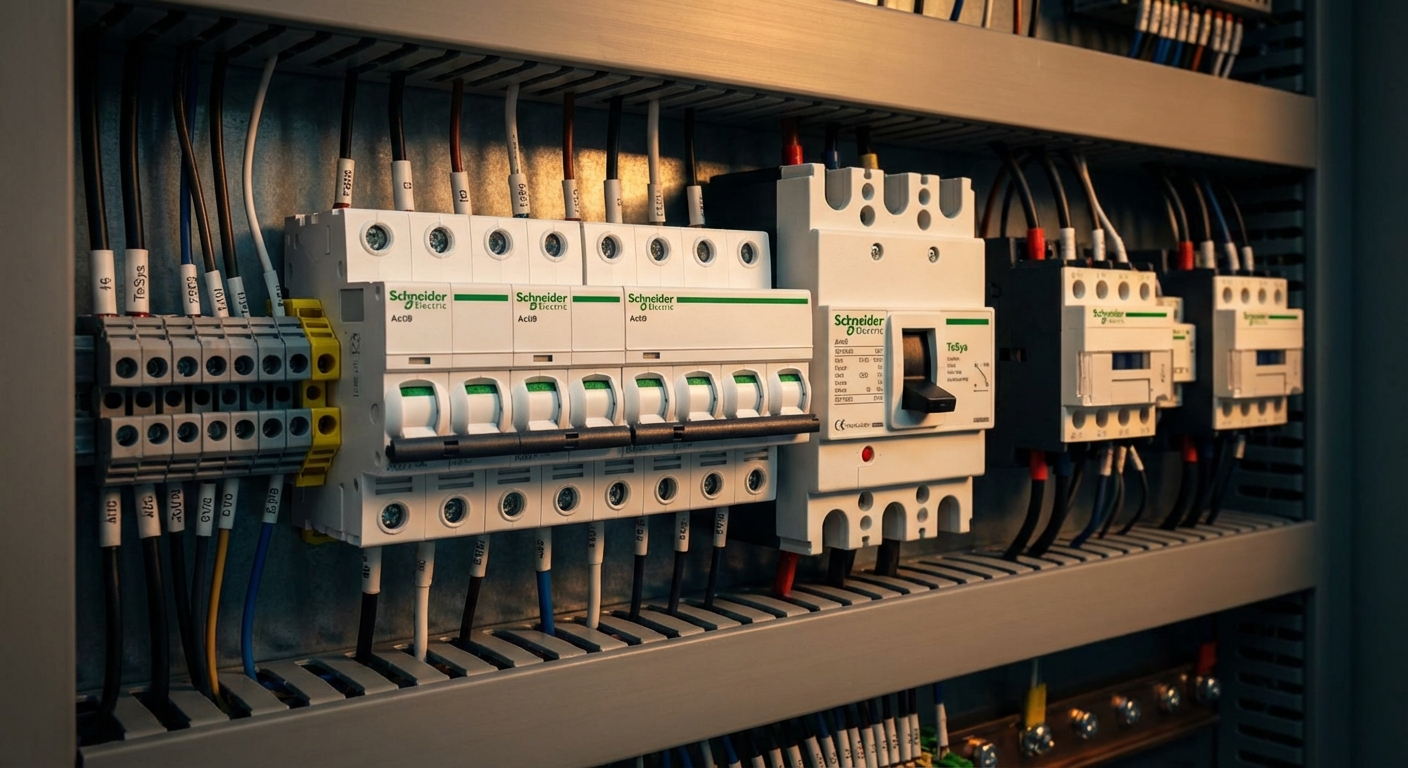 لوحات تحكم بشنايدر - المكونات والأسعار