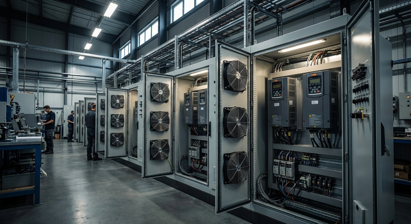 لوحات تحكم VFD - التحكم بسرعة المضخات