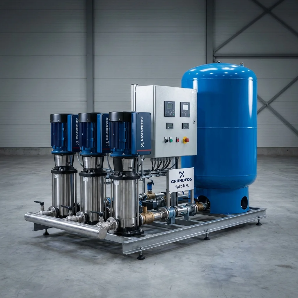 أنظمة تعزيز ضغط المياه (Booster)
